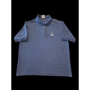 Vintage Dallas Cowboys Polo Shirt XL Blue CSA VF Imagewear Embroidered Logo